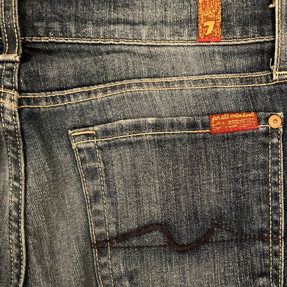 7 For All Mankind Bootcut Jeans Women’s 27 EUC - Picture 8 of 12